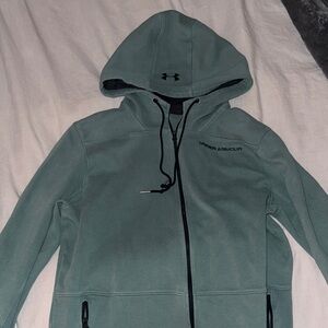 Under Armour Teal Full-Zip Hoodie